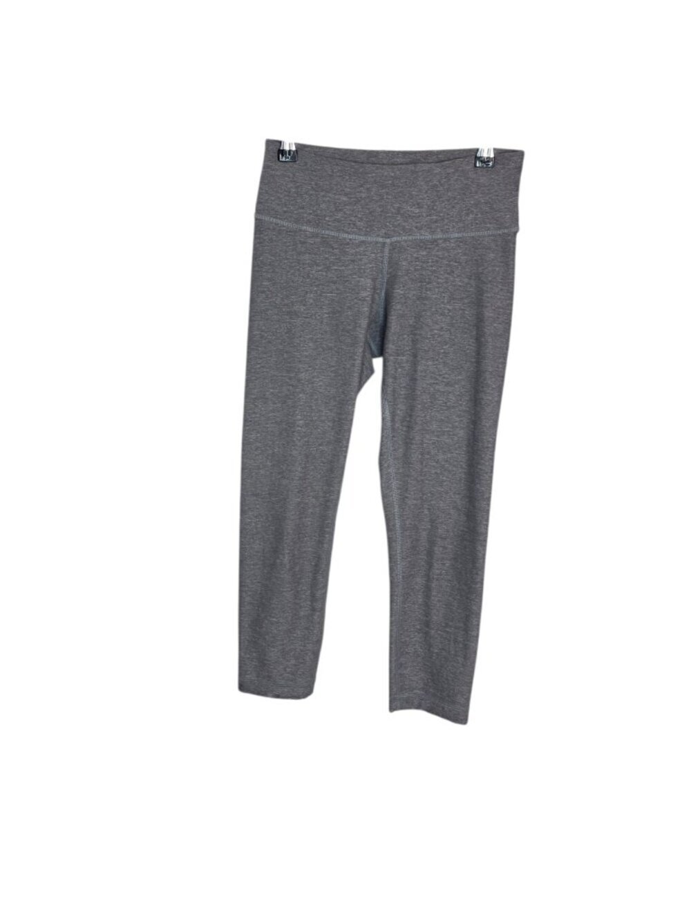 Lululemon Wunder Under Low Rise Crop Leggings, Grey, Size 4